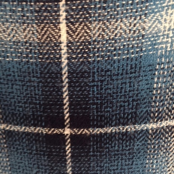 BCBGeneration Summer-y Plaid Short-Sleeved Shirt - Picture 2 of 5